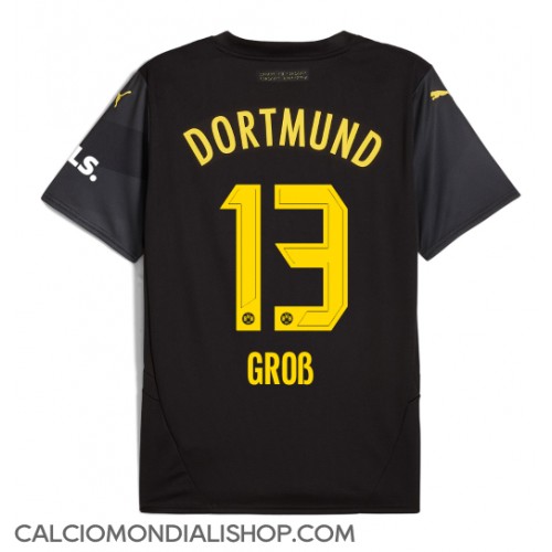 Maglie da calcio Borussia Dortmund Pascal Gross #13 Seconda Maglia 2024-25 Manica Corta